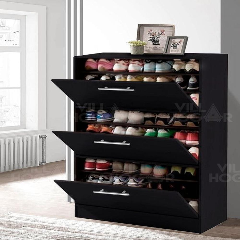 Zapatera XL - Capacidad hasta 27 pares de talla 42 - Negro Zapatera XL - Capacidad hasta 27 pares de talla 42 - Negro