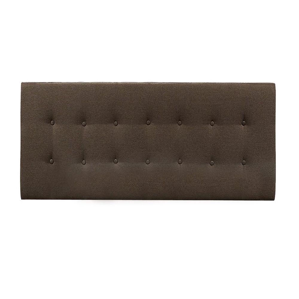 Cabecera cube 2 plazas chocolate - Villa Hogar Cabecera cube 2 plazas chocolate - Villa Hogar