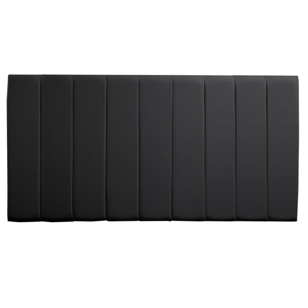 Cabecera King Boston negro - Villa Hogar. Cabecera King Boston negro - Villa Hogar.