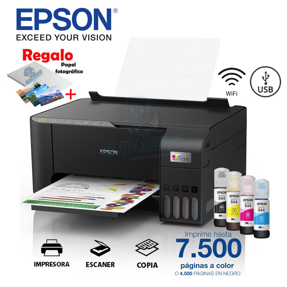 IMPRESORA EPSON MULTIFUNCIONAL ECOTANK L3250 WIFI IMPRESORA EPSON MULTIFUNCIONAL ECOTANK L3250 WIFI