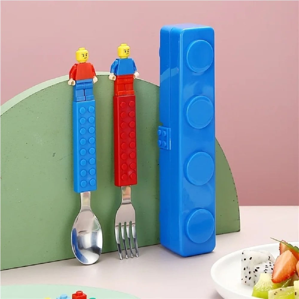 Set de Cubierto en Forma de Bloque Set de Cubierto en Forma de Bloque