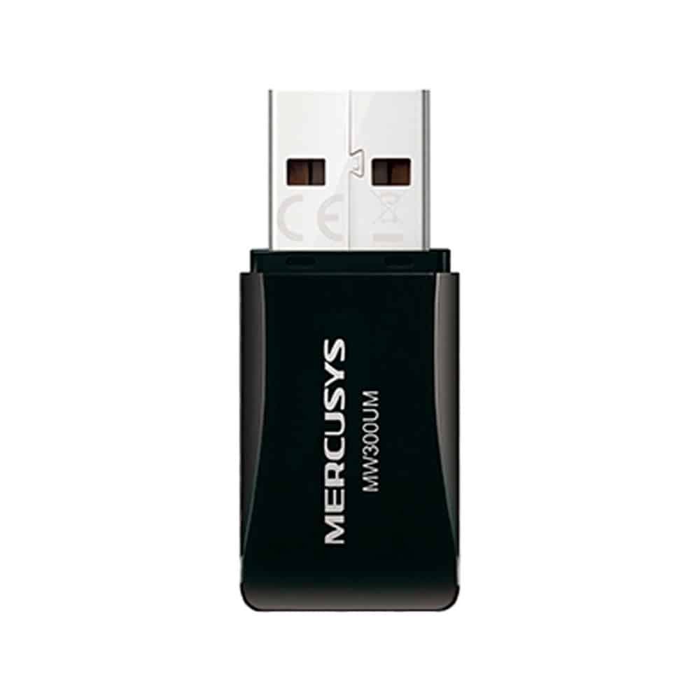 Adaptador mini USB inalámbrico N300 MW300UM MERCUSYS Adaptador mini USB inalámbrico N300 MW300UM MERCUSYS
