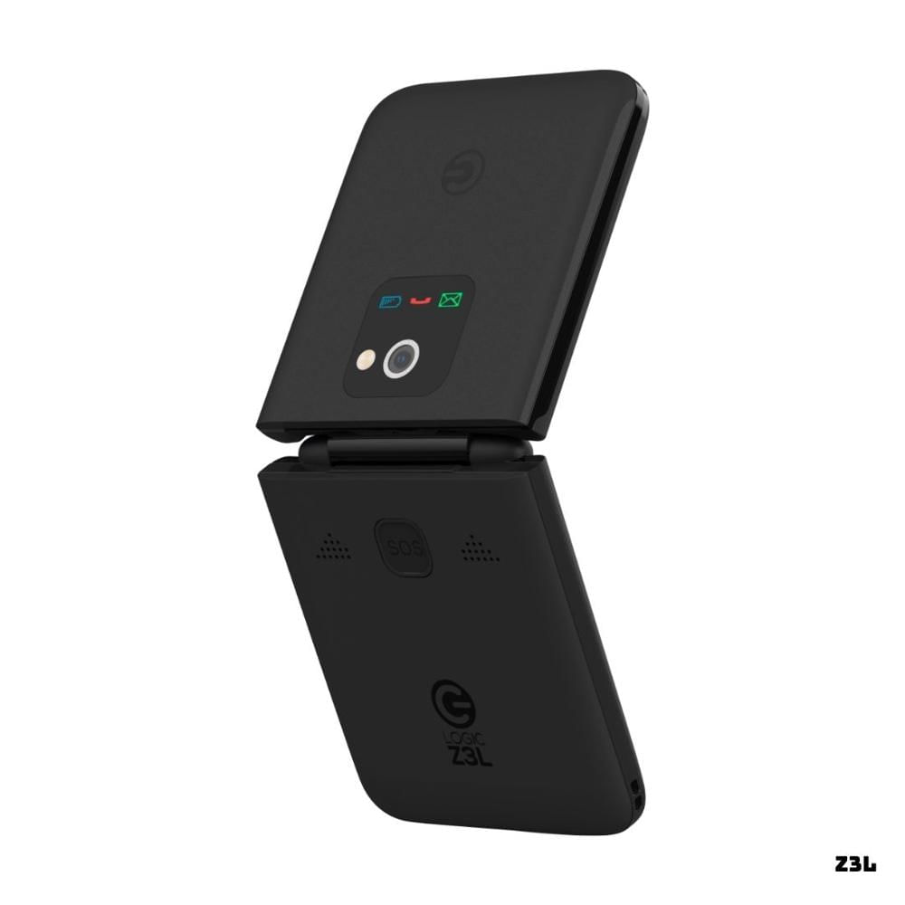 CELULAR BASICO LOGIC Z3L 4G DUAL SIM NEGRO
