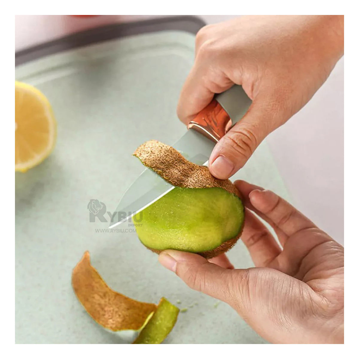 Set de Cocina de 18 Utensilios en Color Verde