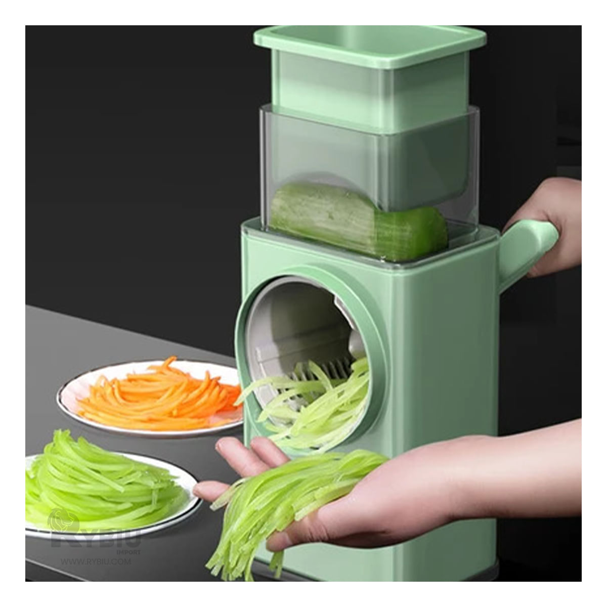 Rallador Resistente de Verde Y+Agendita