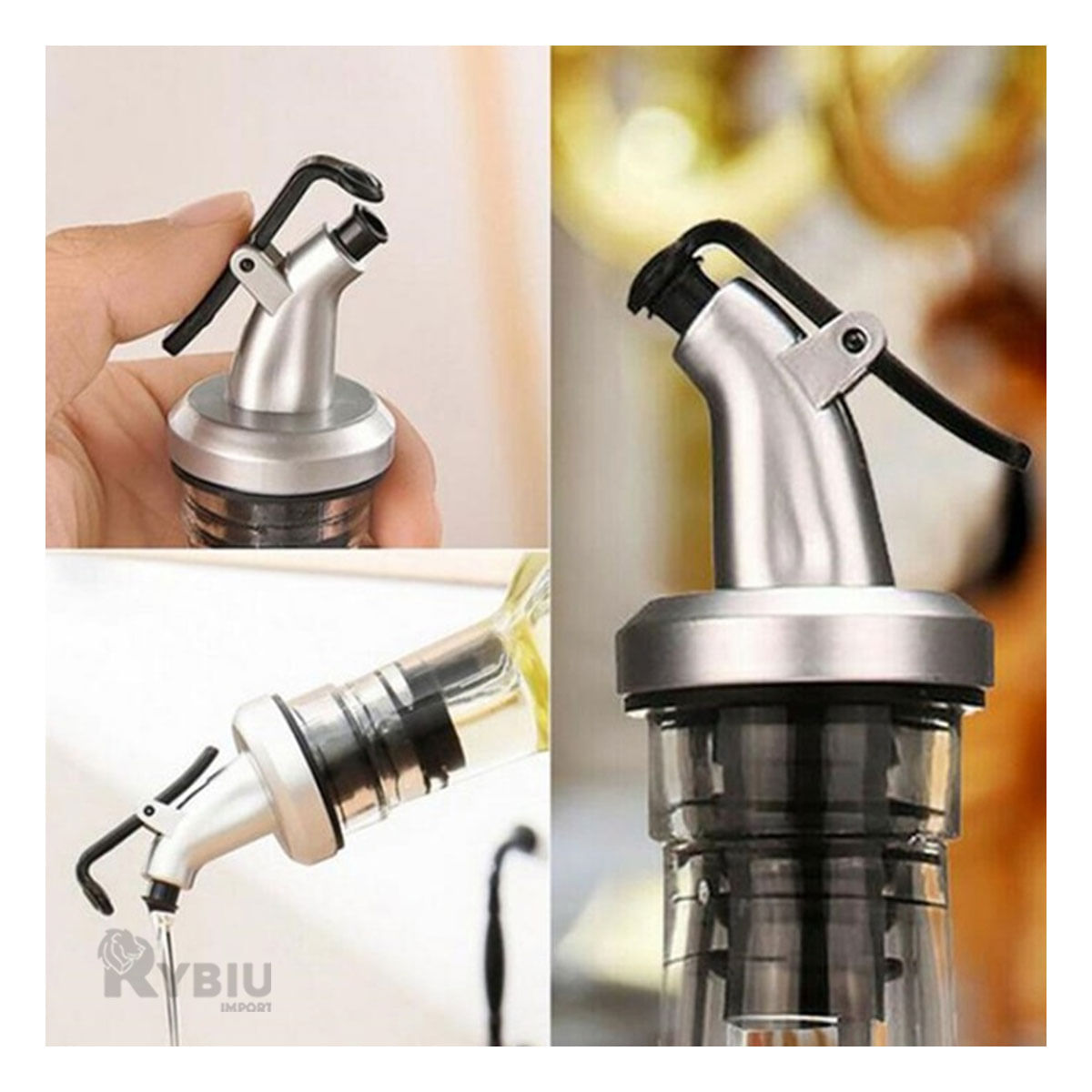 Aceitero de Vidrio con Capacidad 500 ml Y+Agendita