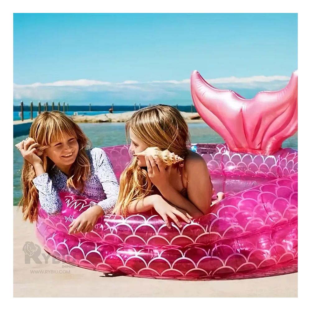 Piscina para Niñas de Color Rosado Y+Papel de Regalo Piscina para Niñas de Color Rosado Y+Papel de Regalo