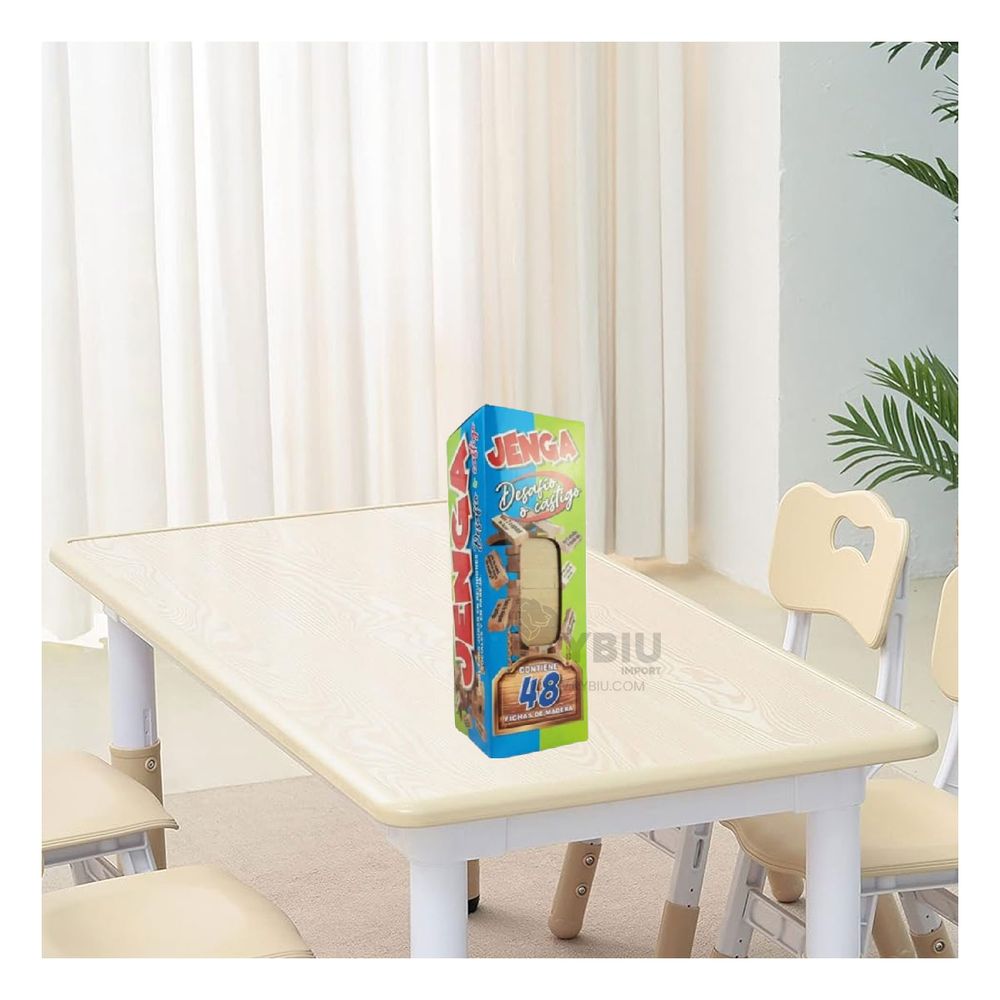 Jenga Entretenido Rectangular de Tono Madera Y+Agendita| Oechsle.pe ...