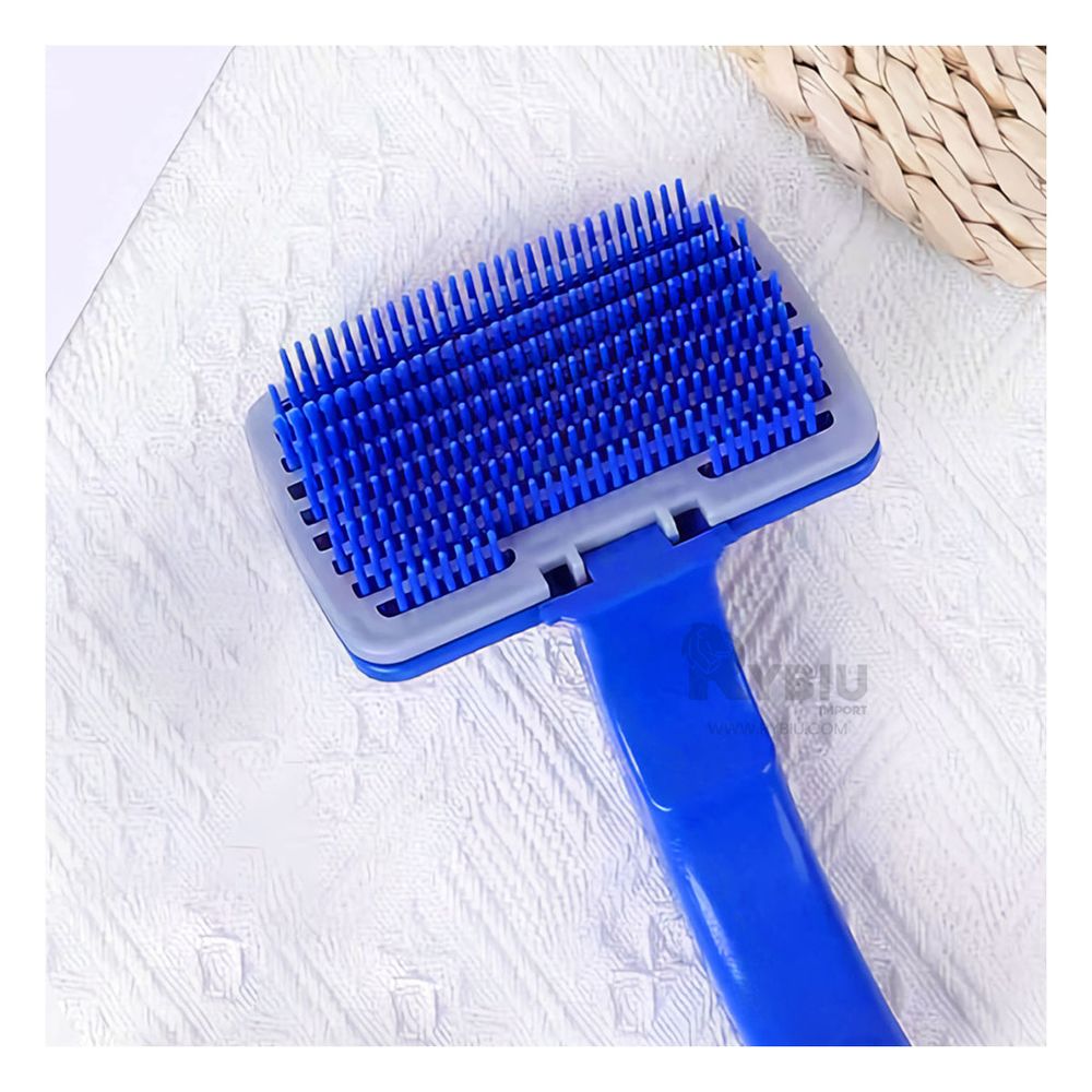 Cepillo Desenredante para Mascota en Tono Azul Y+Agendita Cepillo Desenredante para Mascota en Tono Azul Y+Agendita