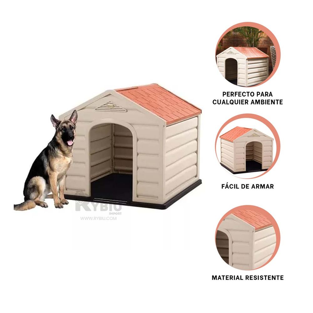 Casa Moderna para Cachorros en Tamaño Grande Y+Stickers Casa Moderna para Cachorros en Tamaño Grande Y+Stickers