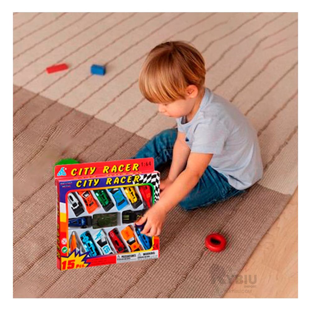 Carritos Pequeños para Niños en Multicolor Carritos Pequeños para Niños en Multicolor