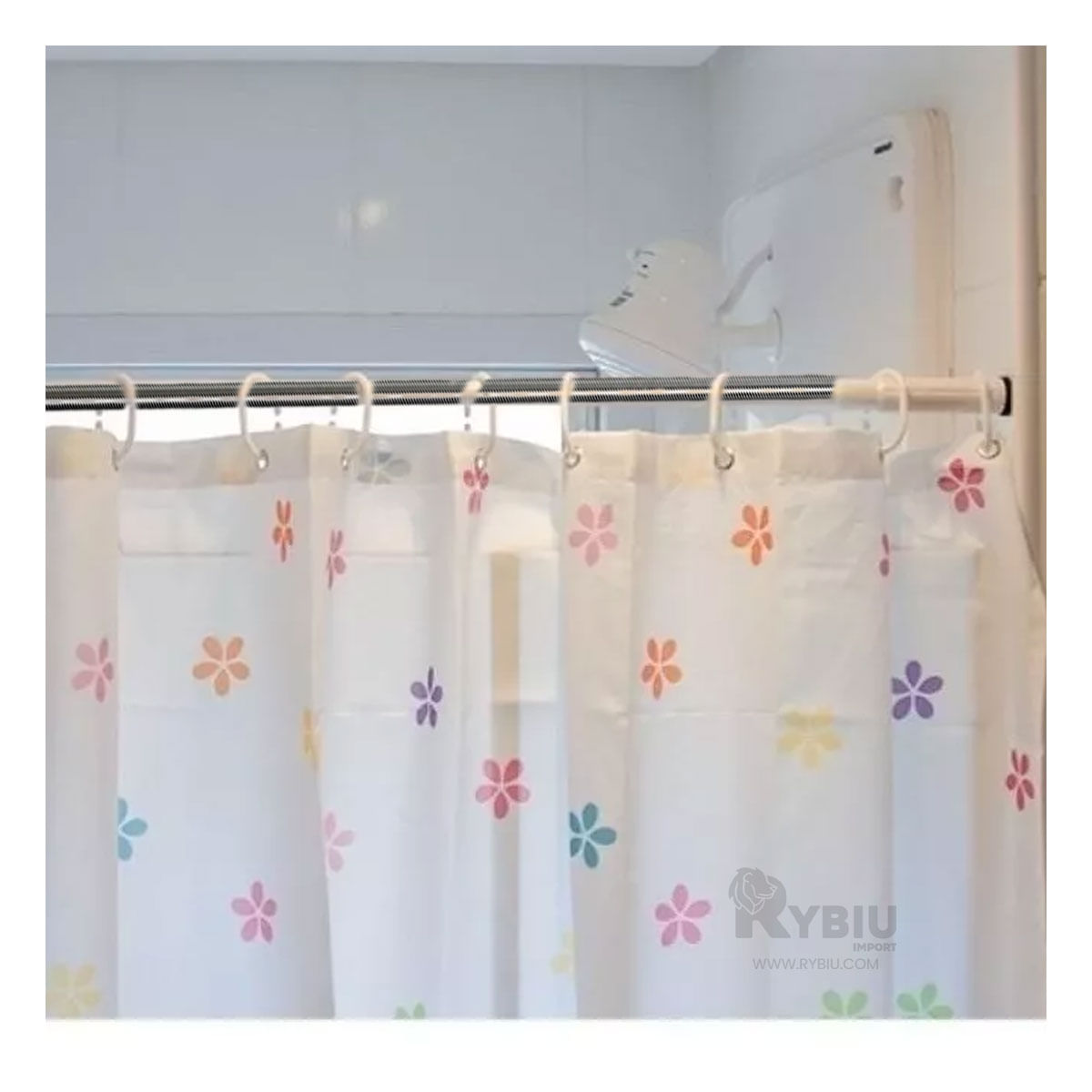 Tubo Resistente 2.60m en Color Plomo Y+Stickers