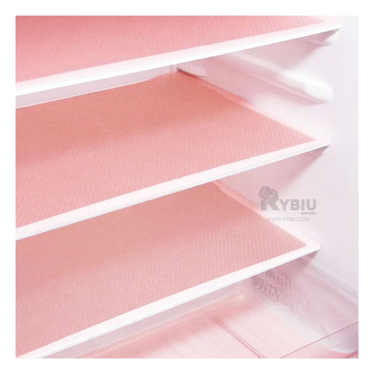 Set Cuadruple de Alfombrillas de Rosado Y+Papel de Regalo