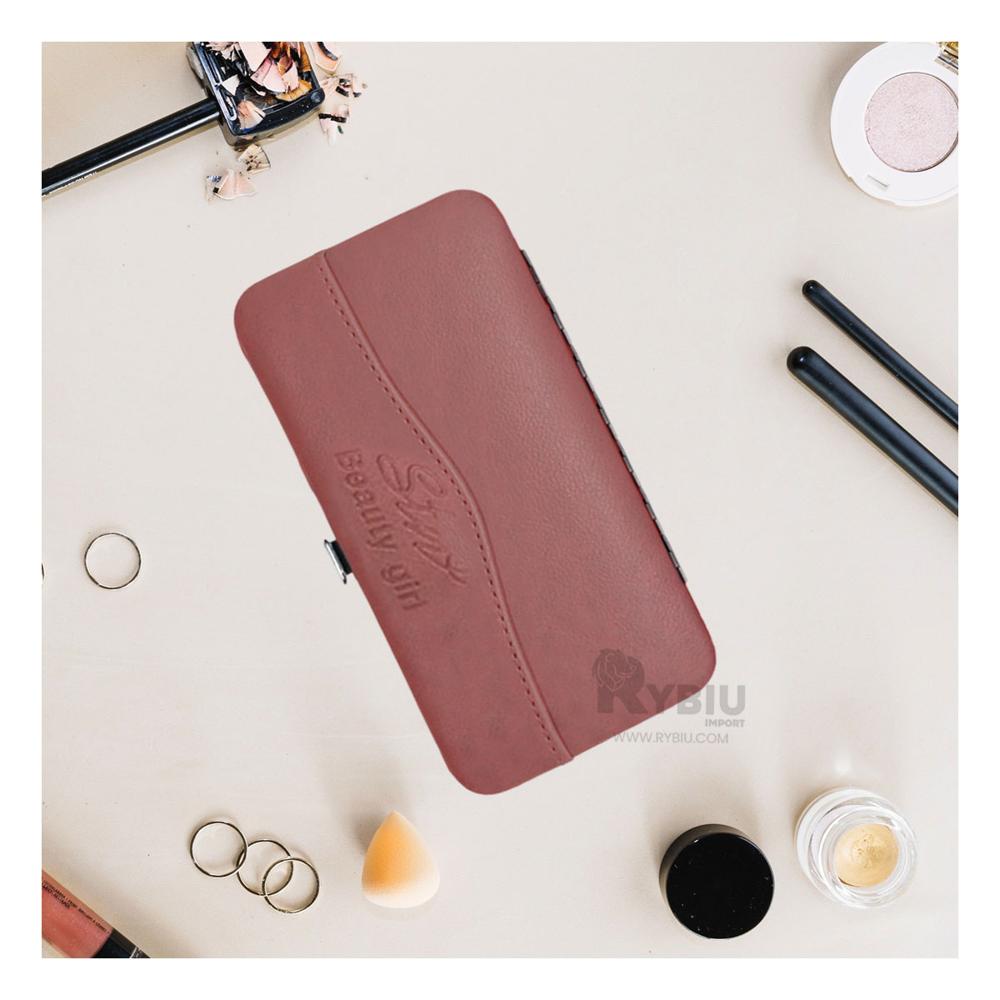 Paquete de Doce Piezas Pedicure Guinda Y+Gift Stickers Paquete de Doce Piezas Pedicure Guinda Y+Gift Stickers