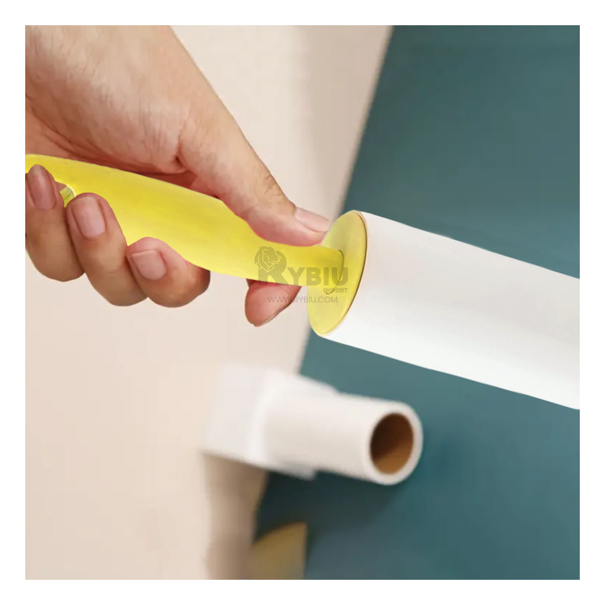 Rodillo Removedor de Pelusa Color Amarillo Y+Agendita