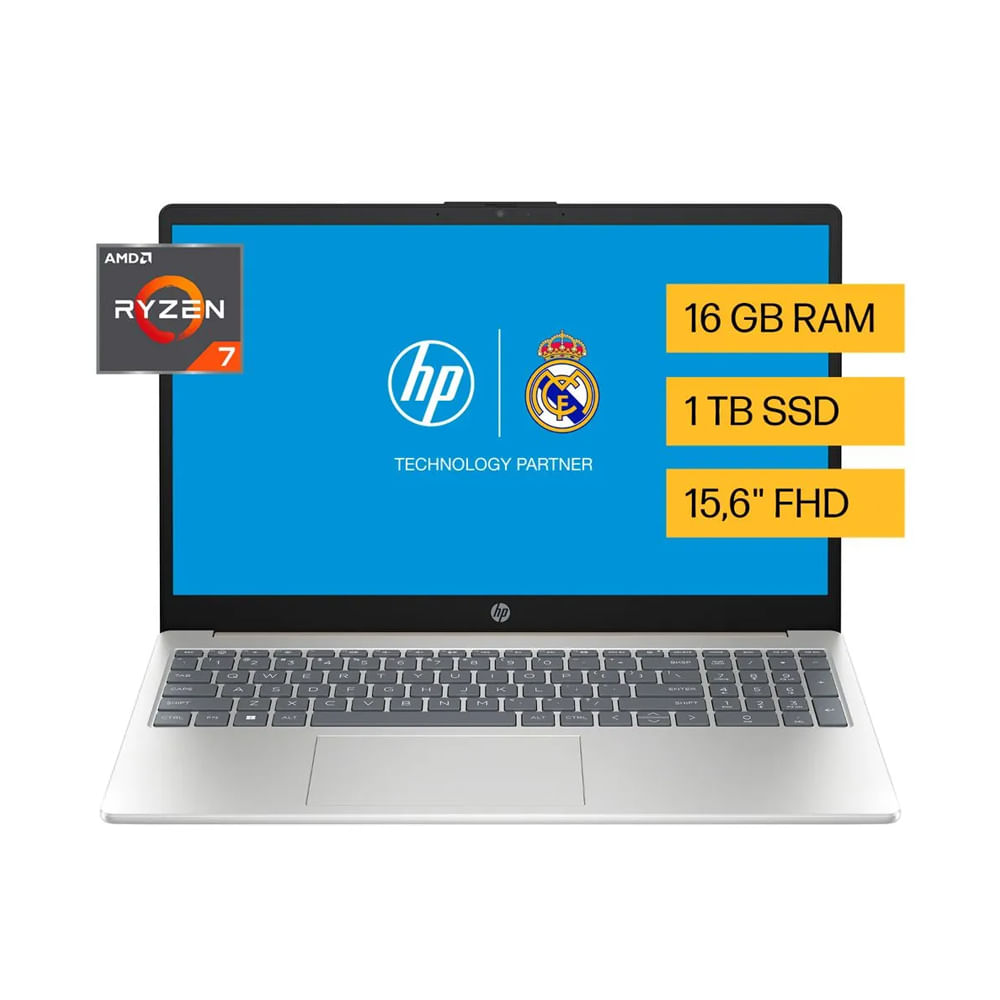 Laptop Hp 15-FC0031LA AMD Ryzen 7-7730U 16GB Ram 1TB SSD 15.6” FHD IPS