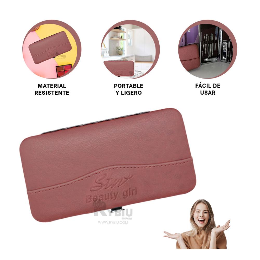 Set Eficiente para Unas en Color Guinda Y+Papel de Regalo Set Eficiente para Unas en Color Guinda Y+Papel de Regalo