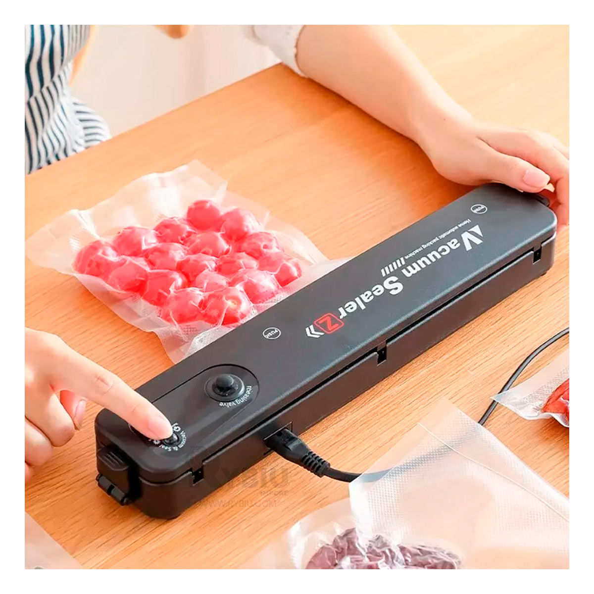 Selladora Termica de Bolsas en Color Negro Y+Agendita