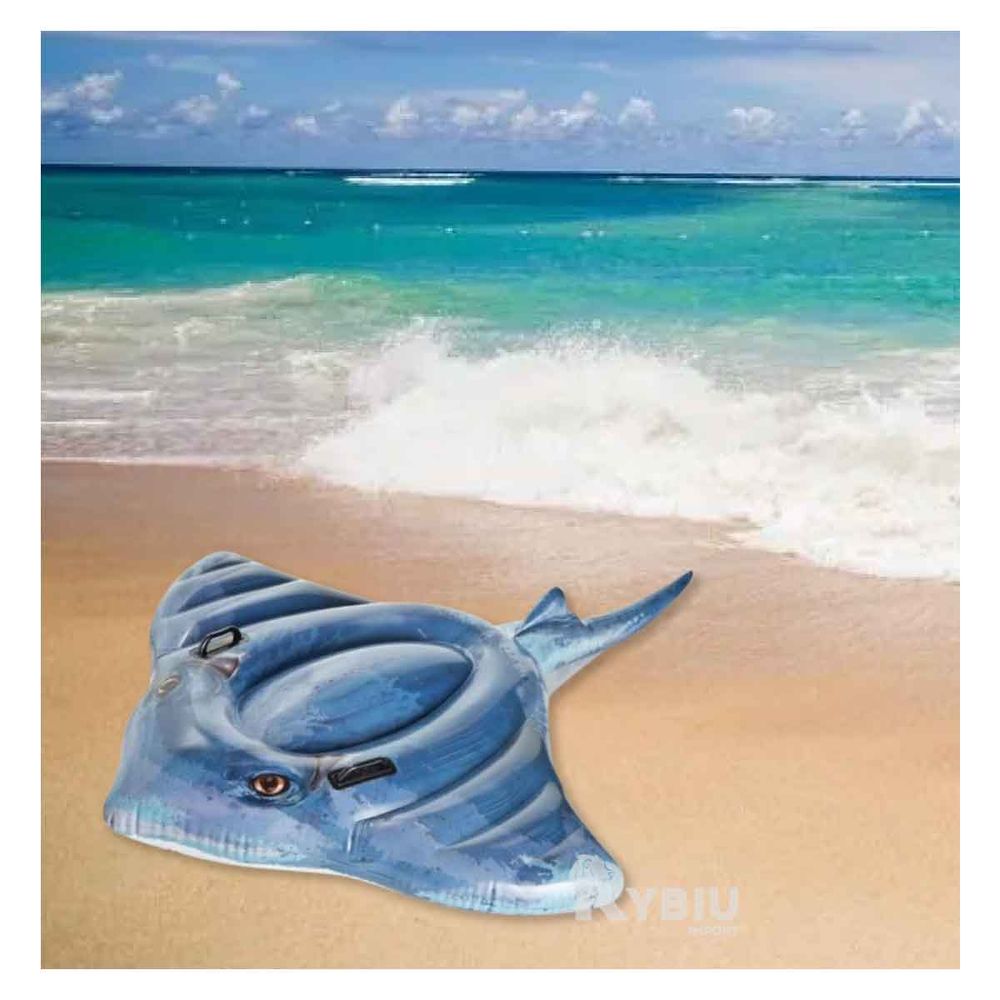 Flotador Multifuncional de Color Azul Y+Stickers Flotador Multifuncional de Color Azul Y+Stickers