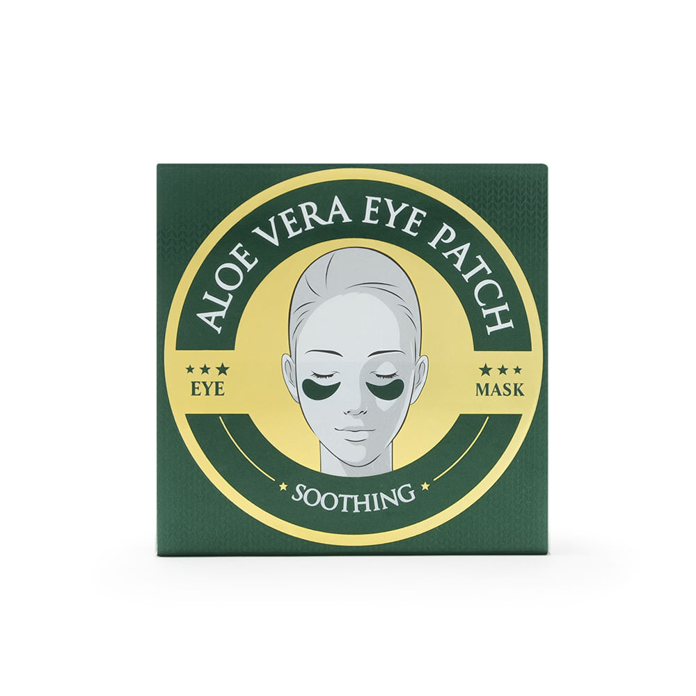 Parches para Ojos WOKALI Aloe Vera CAJA 60 UND Parches para Ojos WOKALI Aloe Vera CAJA 60 UND