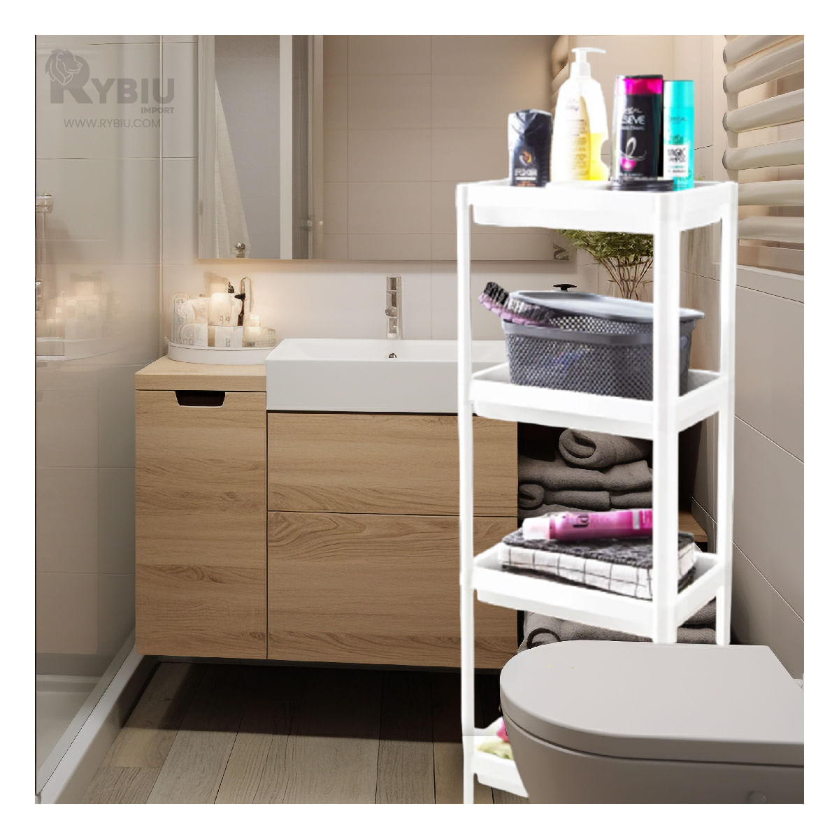 Organizador Dinamico de Color Blanco Y+Post-it adhesivos