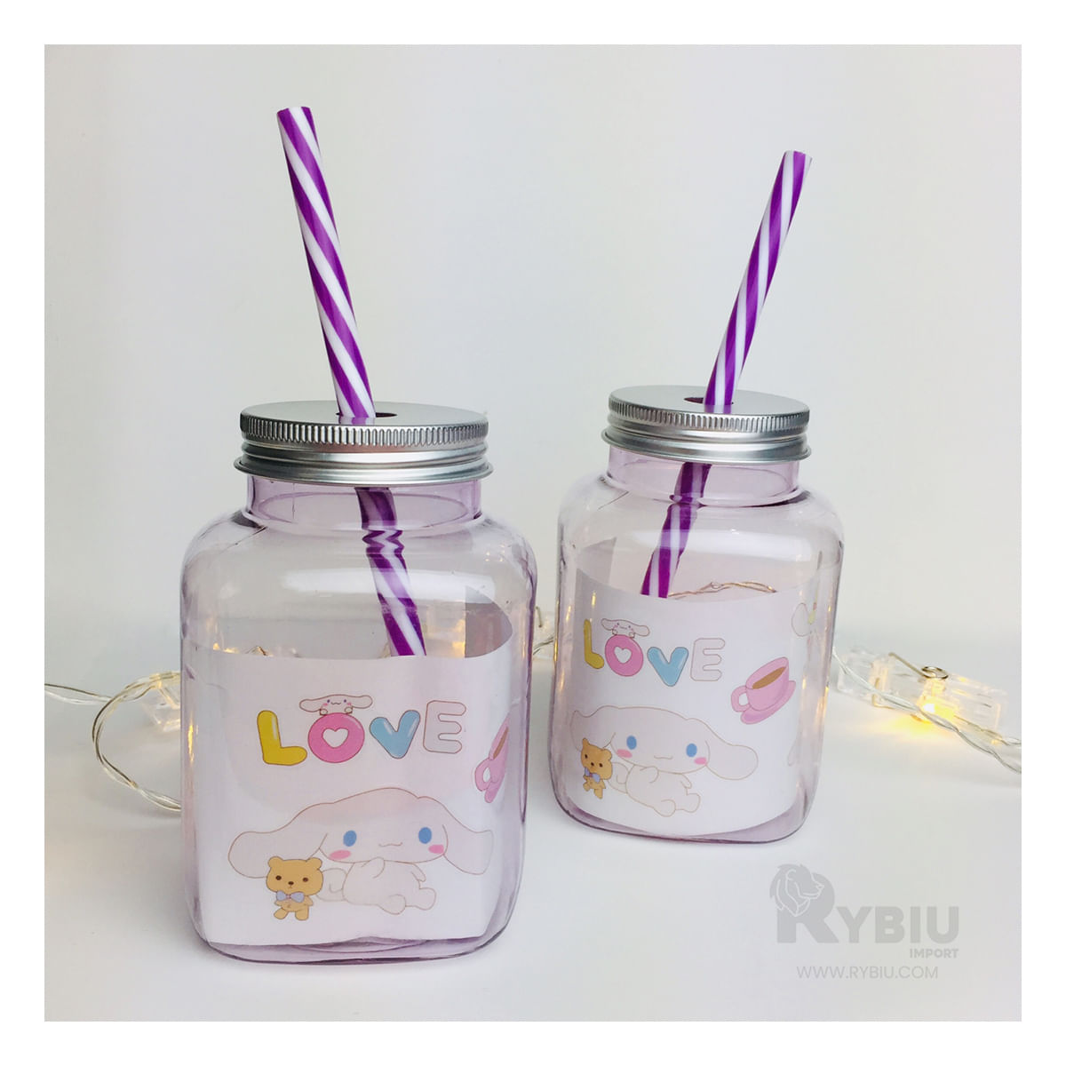 Tomatodo con Diseño y Caña Morado Y+Papel de Regalo