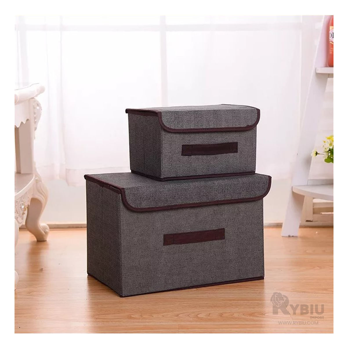 Caja Plegable para Viaje en Plomo Y+Stickers