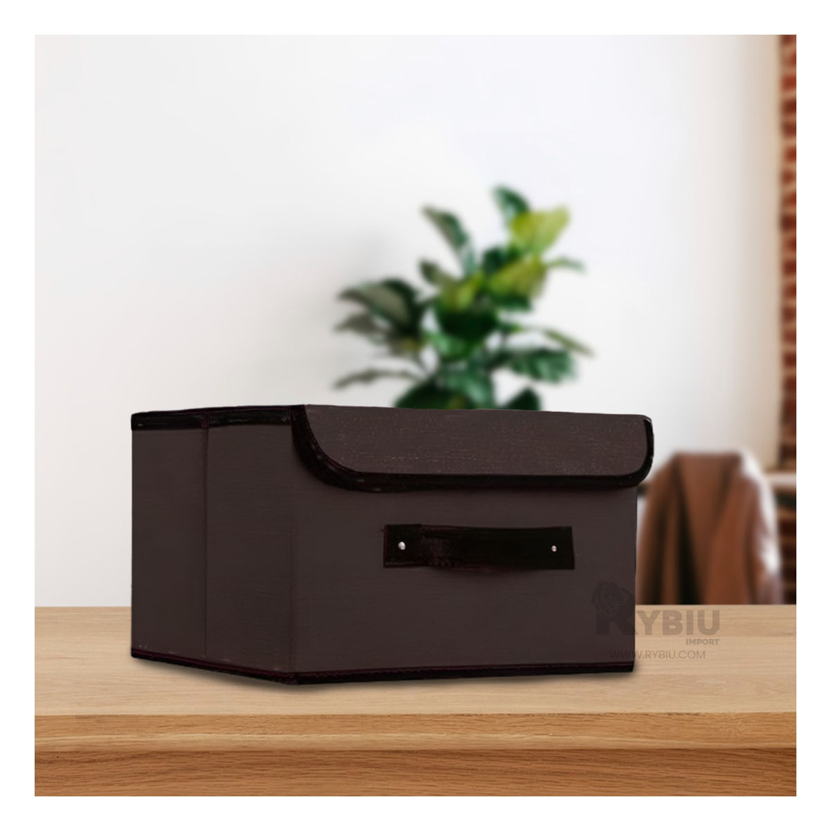 Caja Plegable para Viaje en Negro Y+Stickers