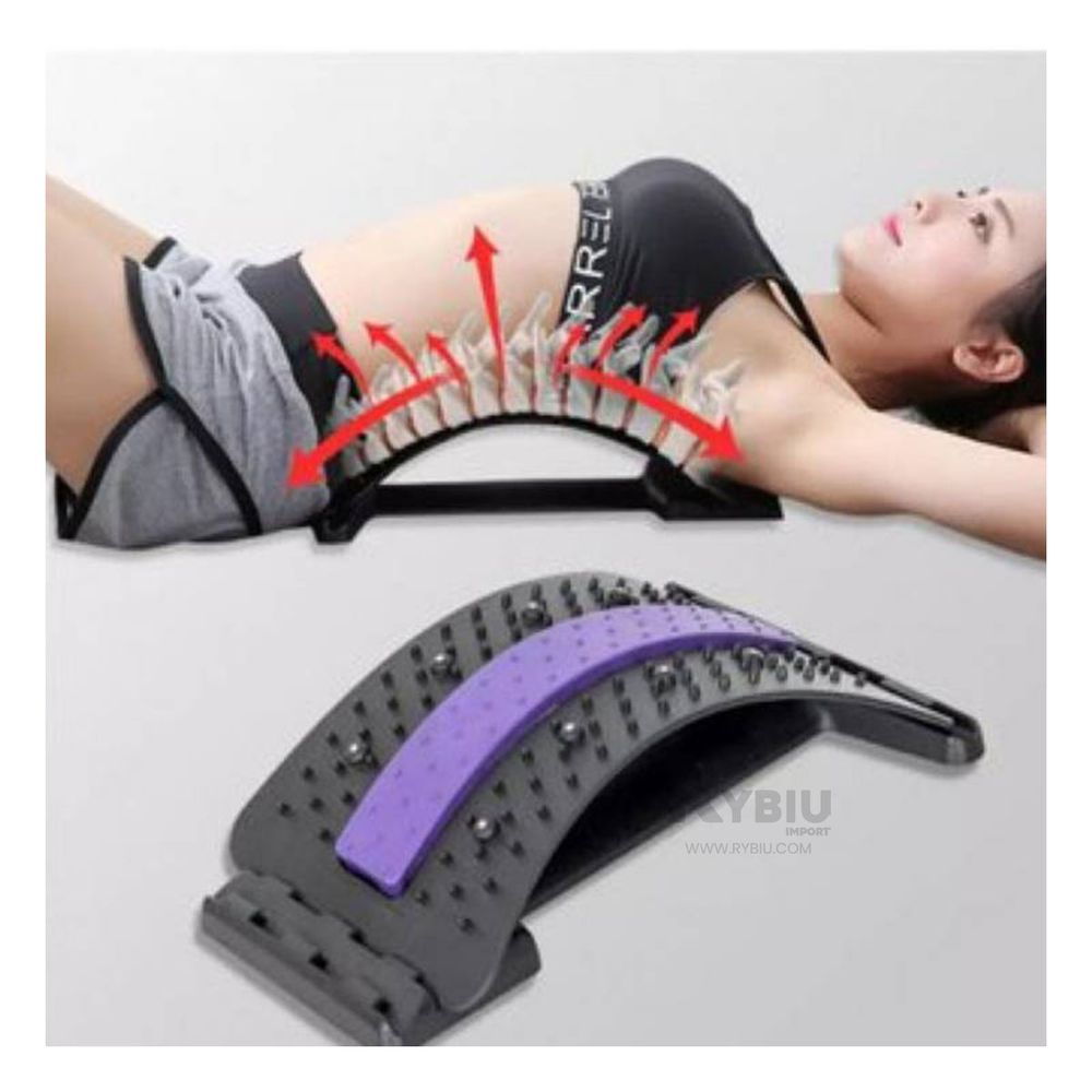 Masajeador con 3 Niveles para Cintura Morado Y+Stickers Masajeador con 3 Niveles para Cintura Morado Y+Stickers