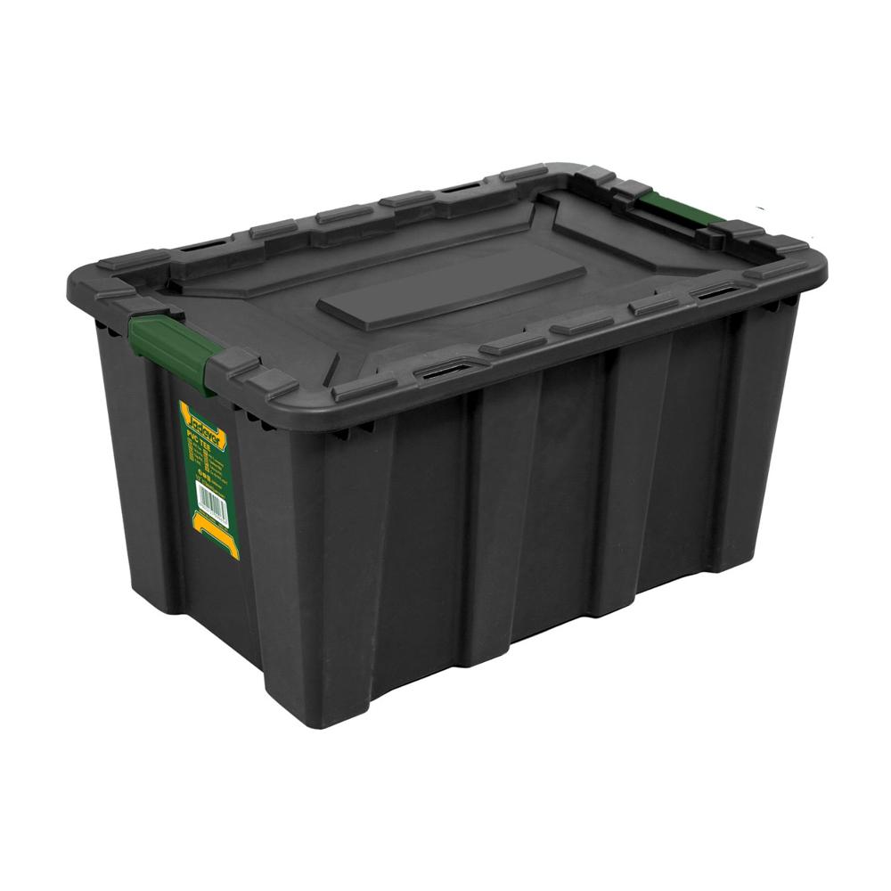 Caja de Almacenamiento Negro 18.5"" 25 Litros Jadever JDTB3325