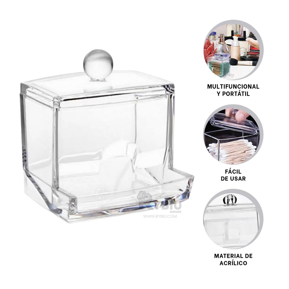 Organizador Elegante en Transparente Y+Stickers Organizador Elegante en Transparente Y+Stickers