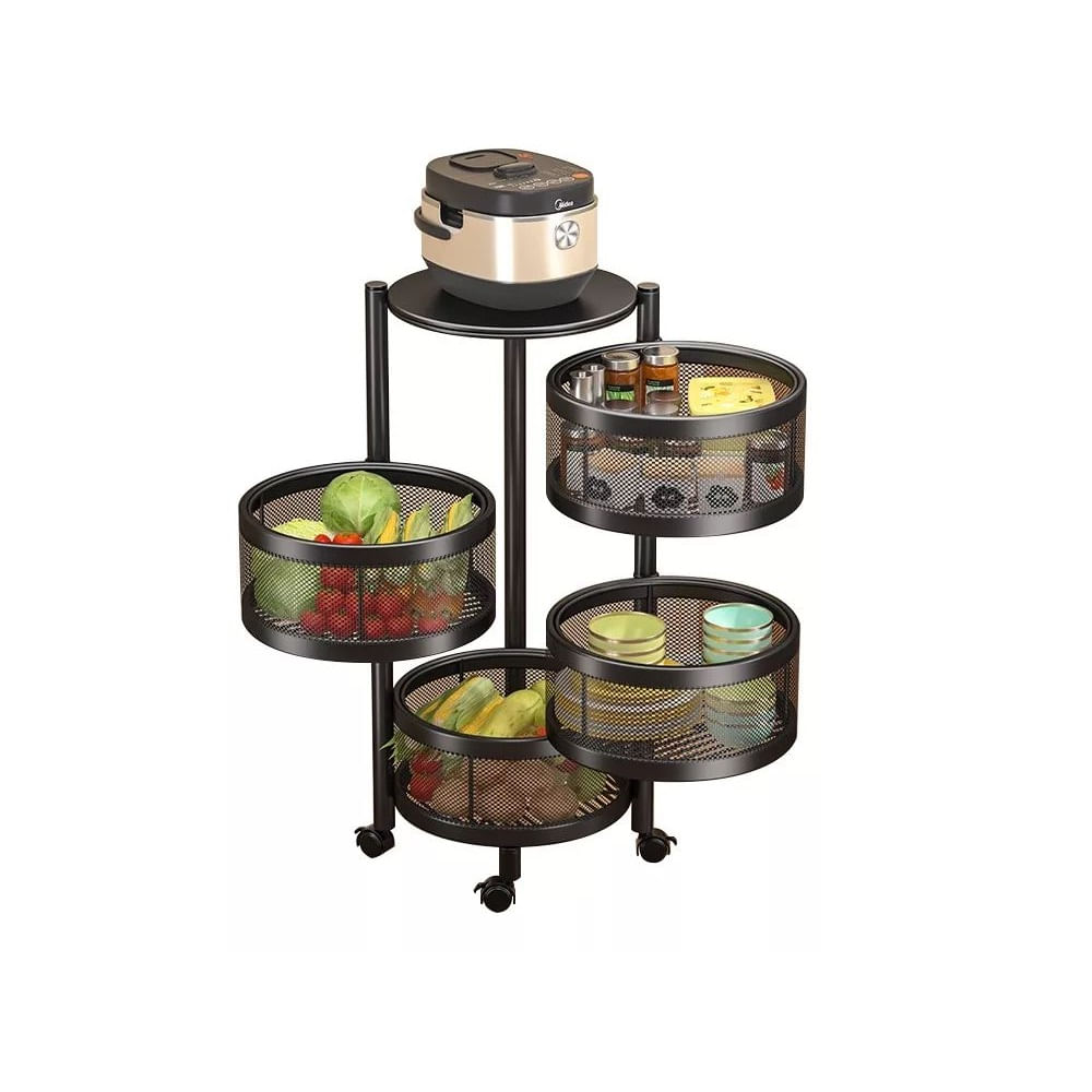 Organizador Giratorio Circular de 4 Niveles