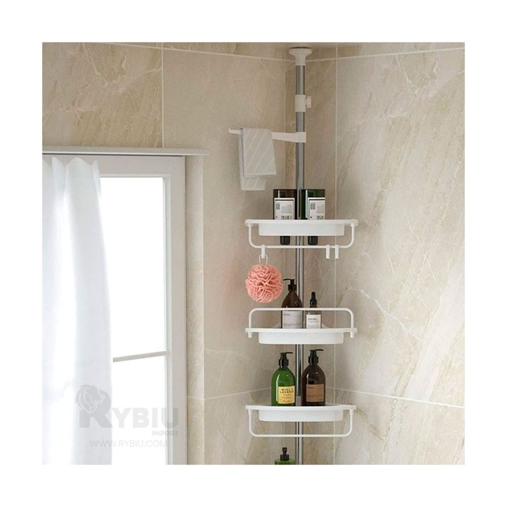 Esquinero para Baño 3.2m en Tono Blanco Y+Papel de Regalo Esquinero para Baño 3.2m en Tono Blanco Y+Papel de Regalo