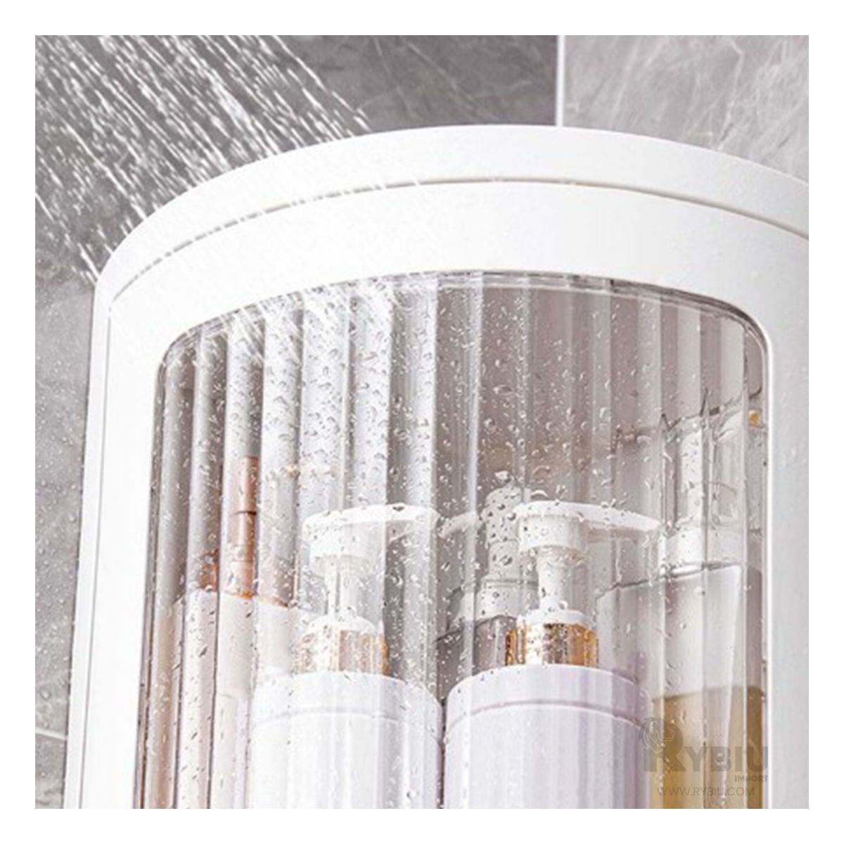 Estante Resistente de Acrilico Blanco Y+Papel de Regalo