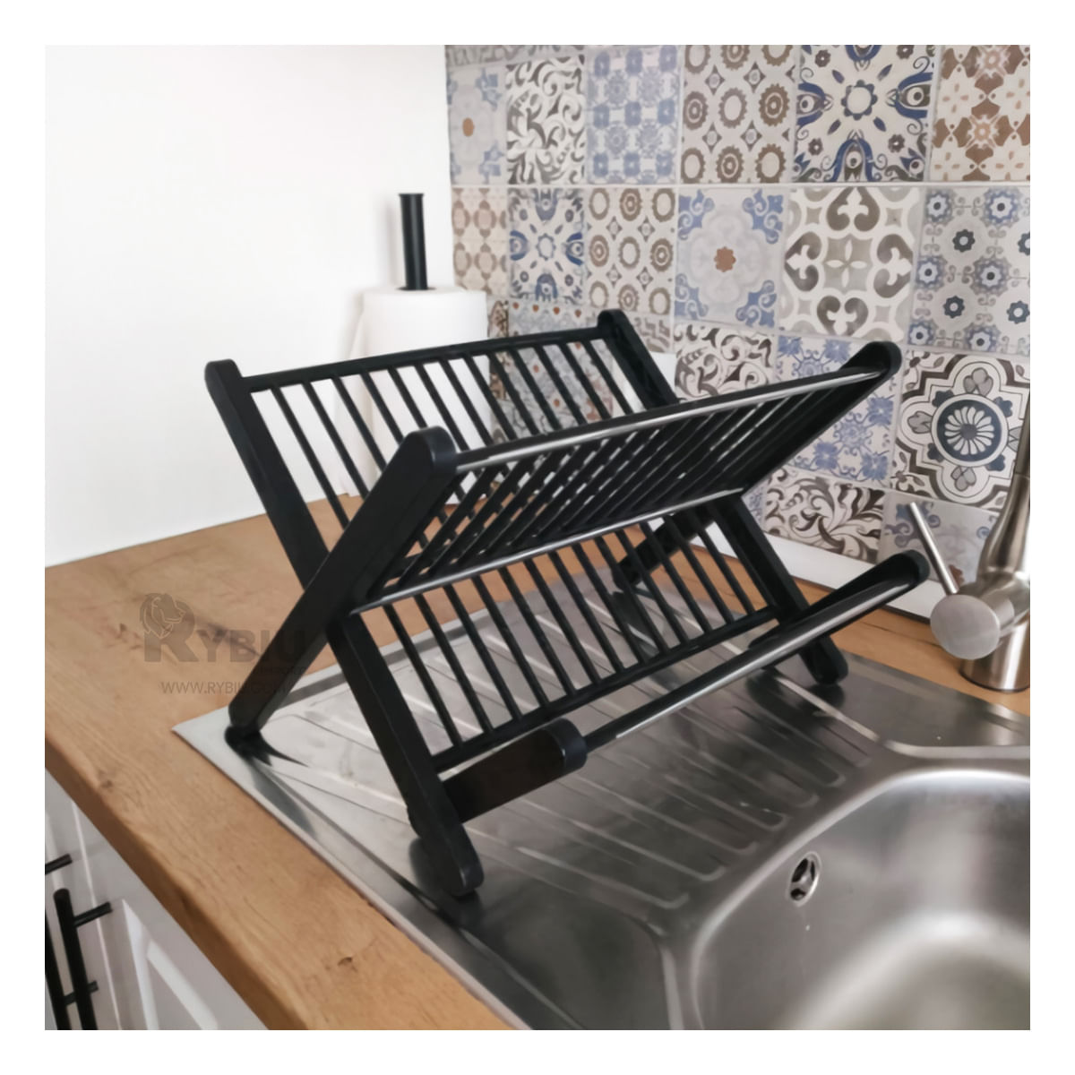 Organizador de Material Plastico Durable Negro Y+Agendita