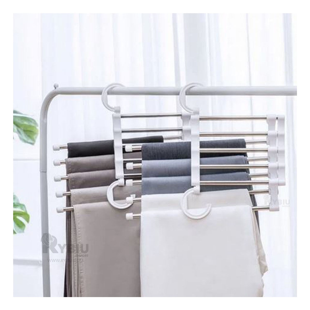 Colgador Util y Practico Color Blanco Y+Post-it adhesivos