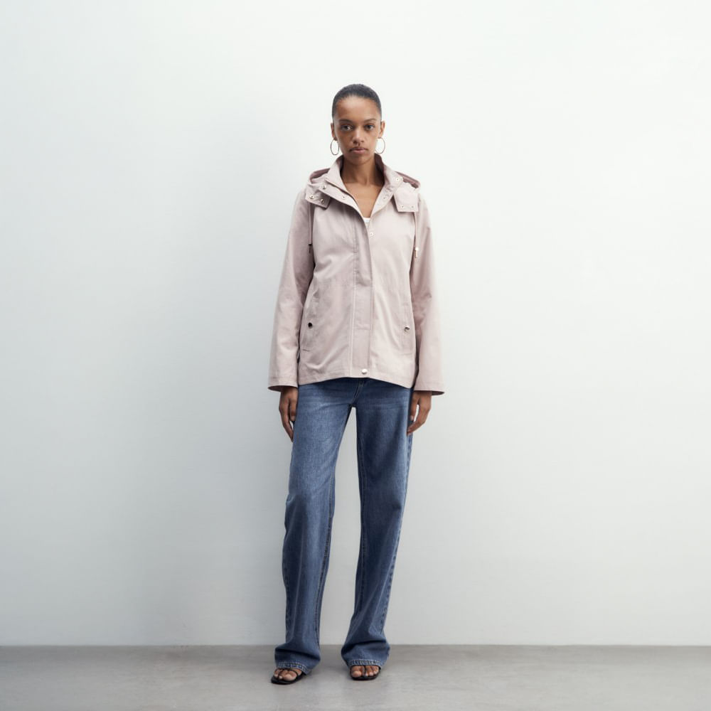 Abrigo Mujer Sfera Chimenea Mx Rosa Oechsle