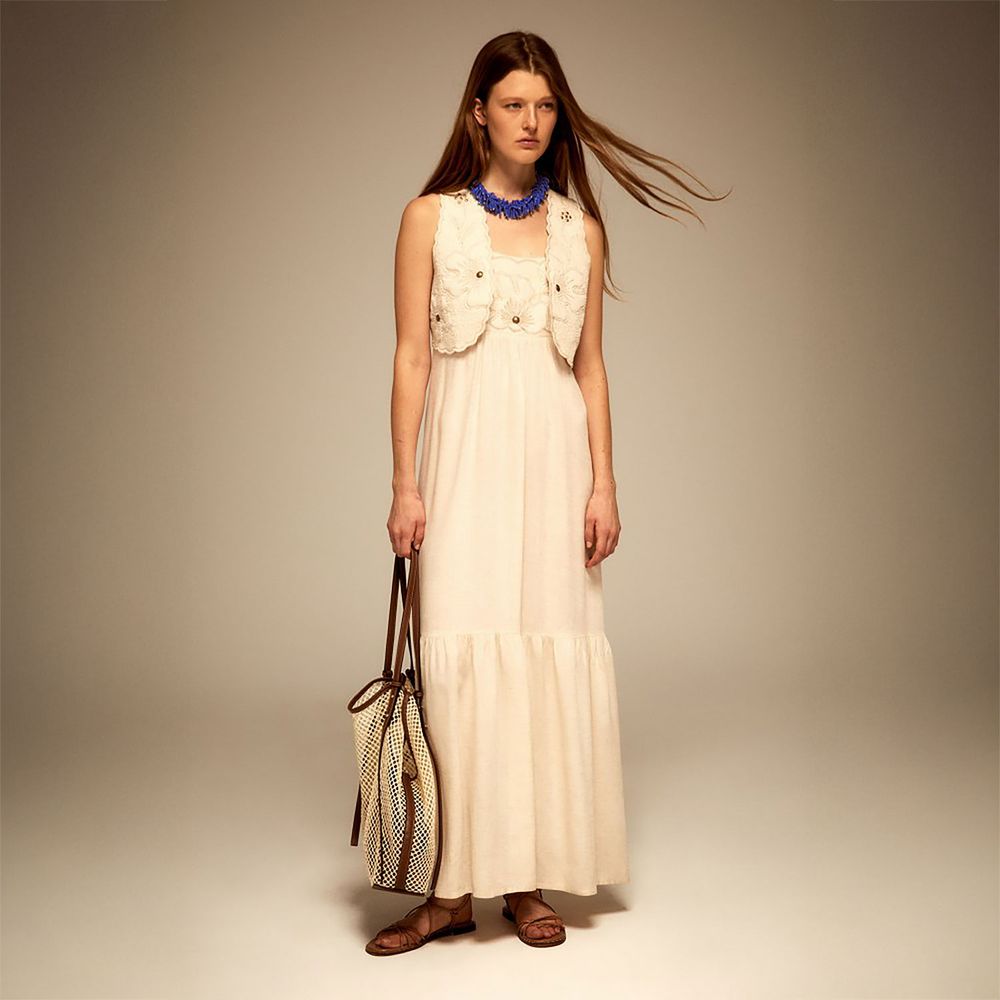 Abrigo Mujer Sfera Canesu Contraste Mx Beige Oechsle