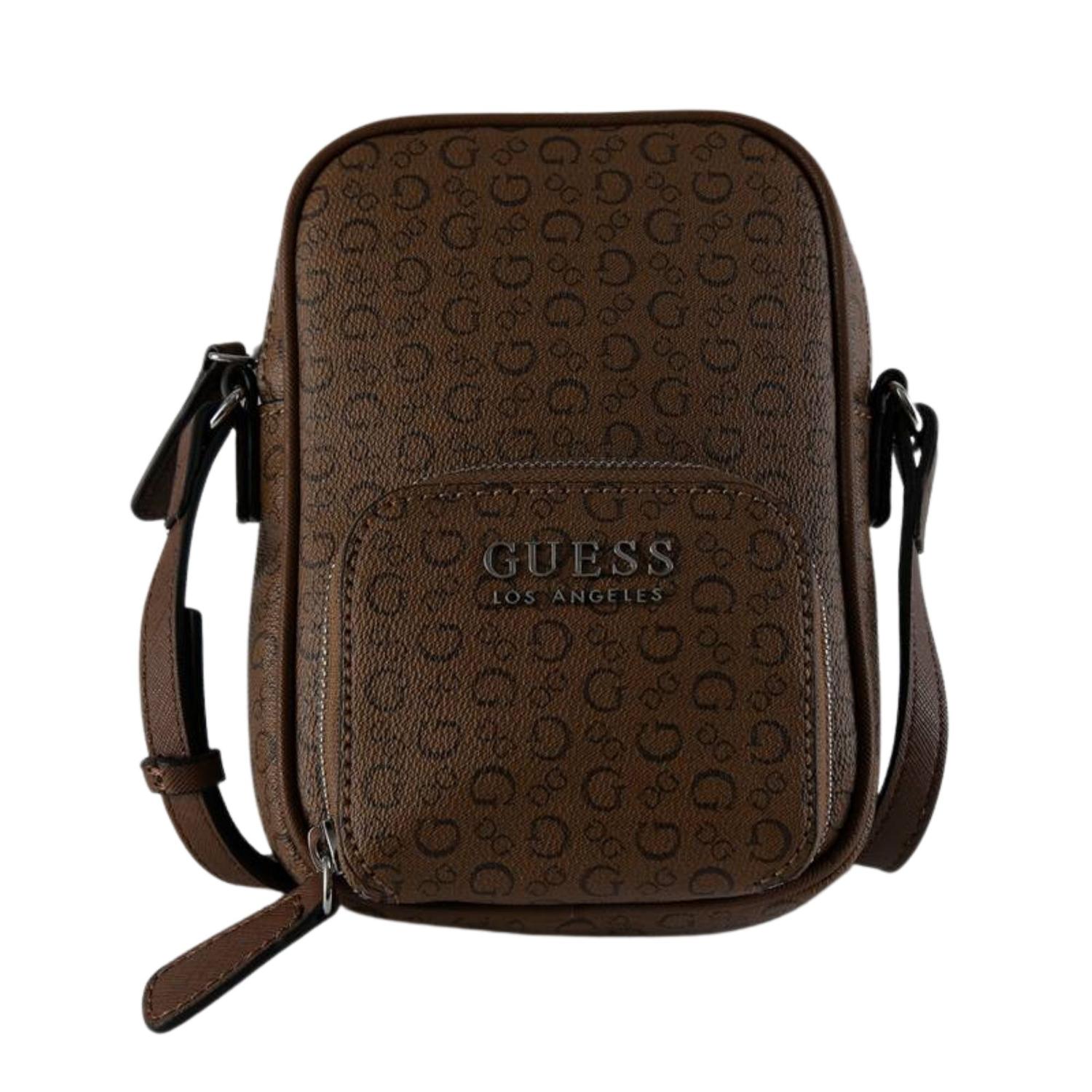 Cartera Crossbody Guess El Dorado - Marron