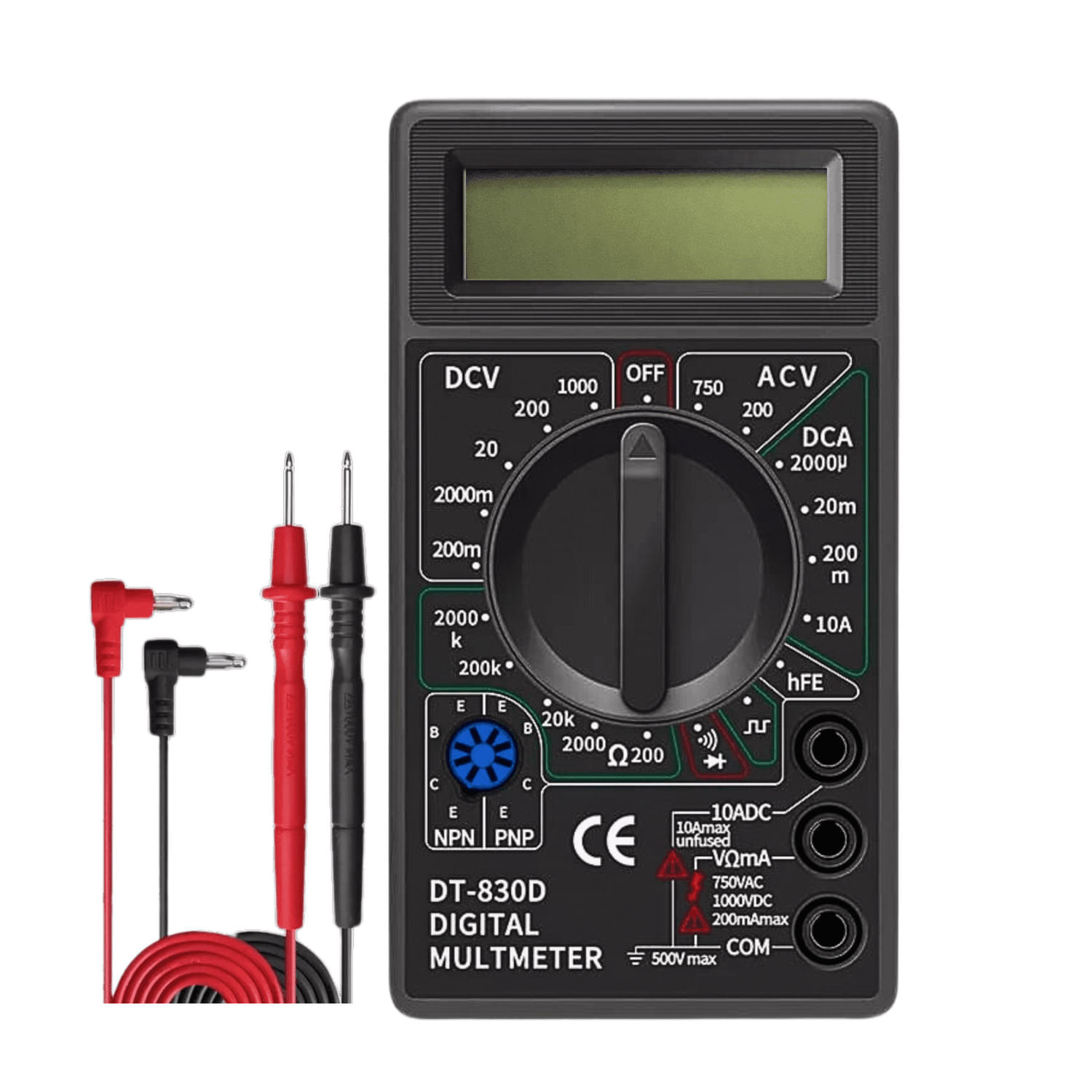 Multímetro Digital Compacto C&A 140342