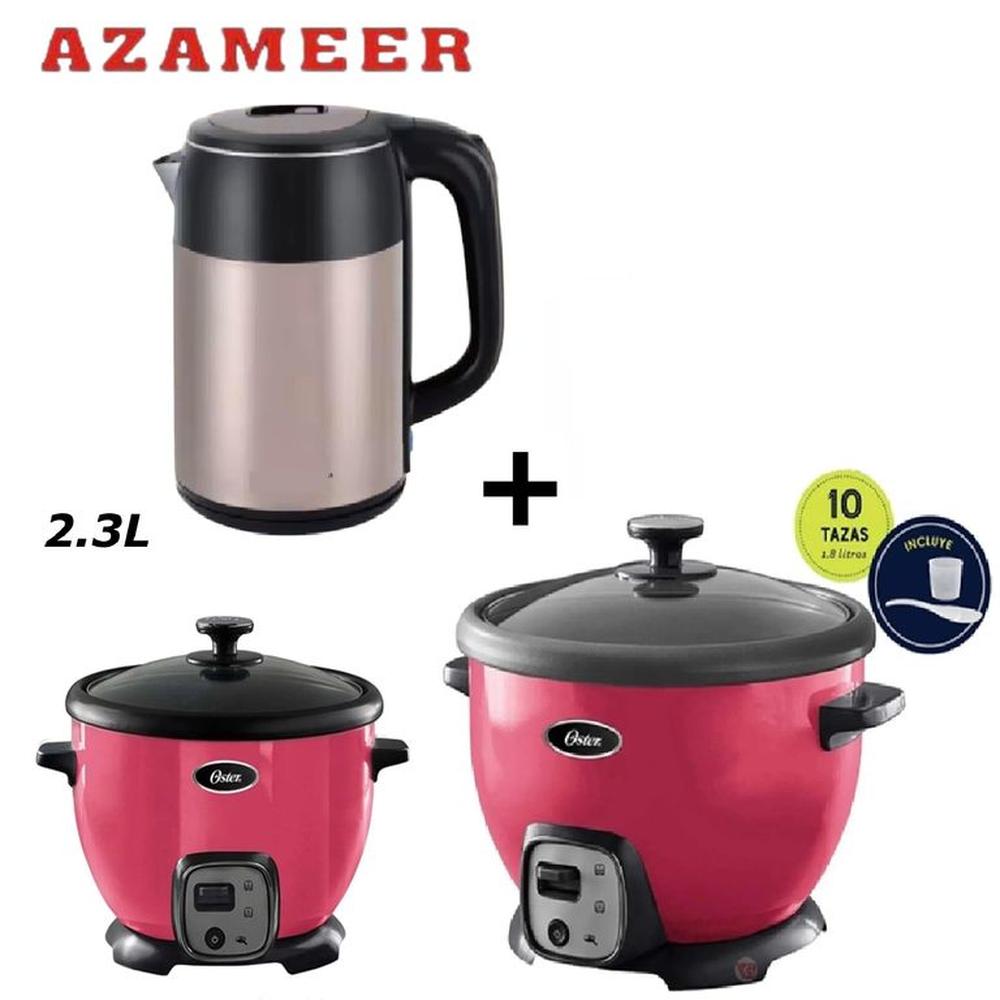 Combo Arrocera OSTER 1-8L CKSTRC8029M-Hervidor 2-3LP