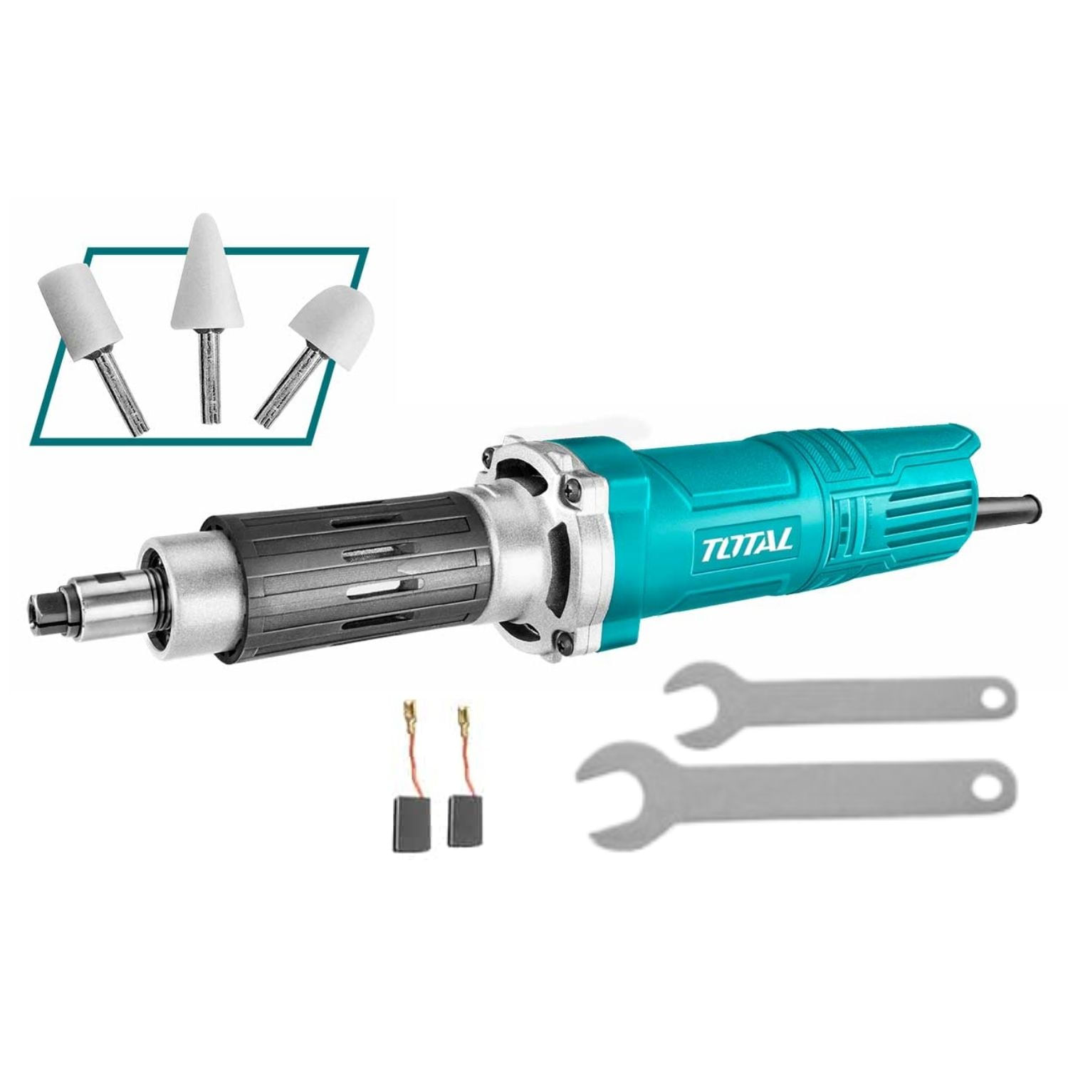 Rectificadora 550w + Accesorios industrial Total TG55061