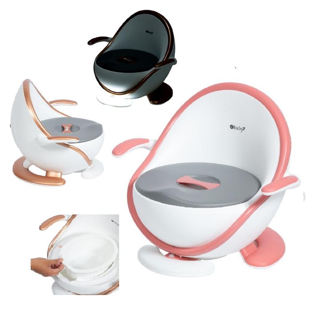 Bacin Entrenador Comfy con luces y accesorio removible-Rosa
