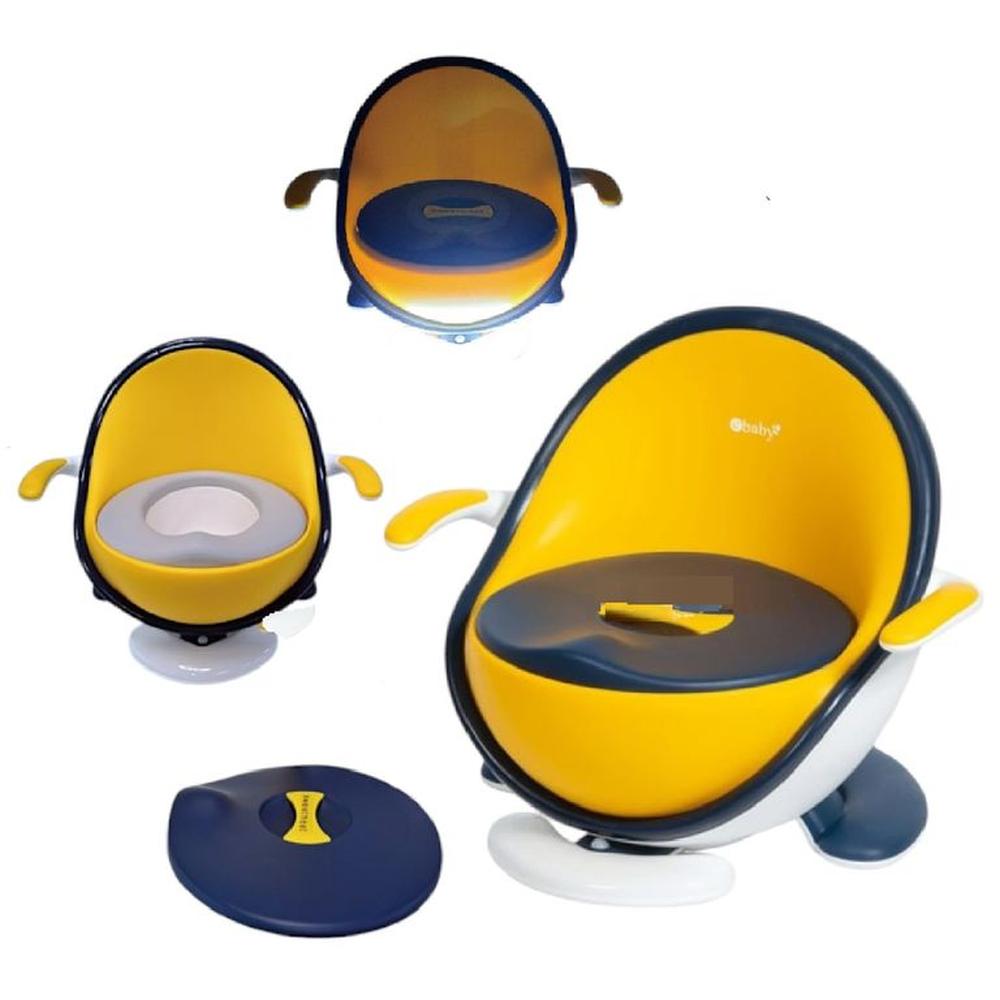 Bacin Entrenador Comfy con luces y accesorio removible-Azul