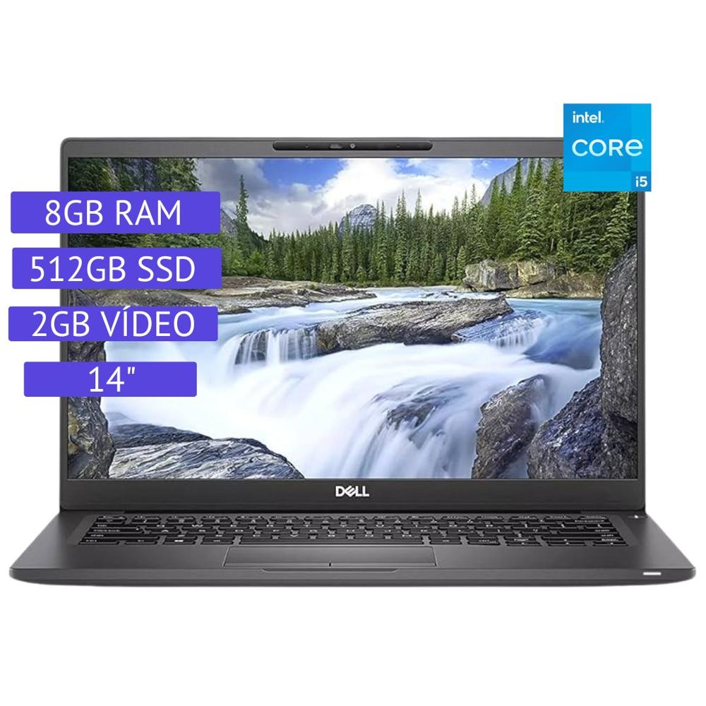 Laptop Semi Nueva Dell Latitude 5401 - Core i5 9ª Gen - 8GB RAM - 512GB SSD - 2GB Video - 14""