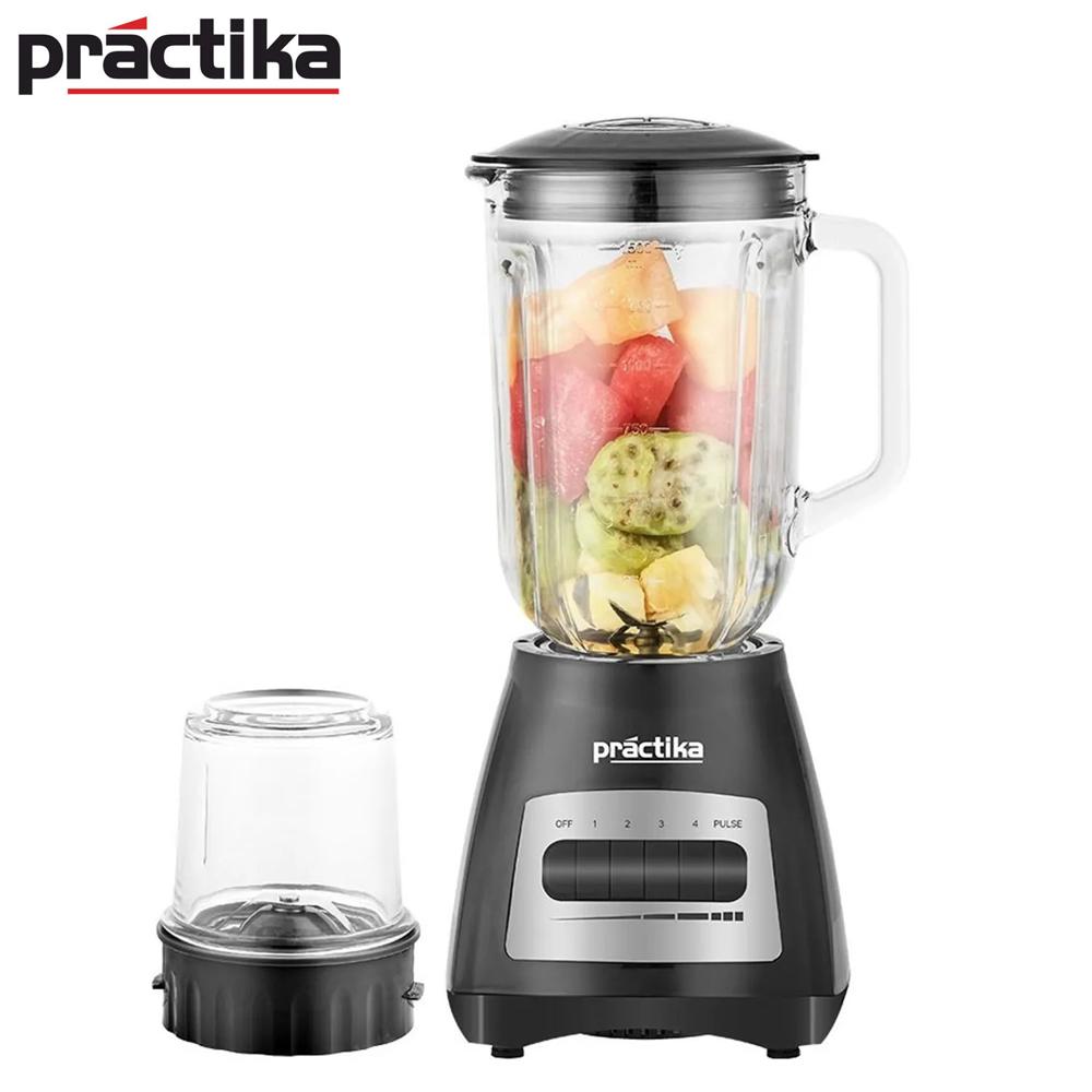 Licuadora 1.5L con 4 Velocidades + Pulsador BLW-450 Practika