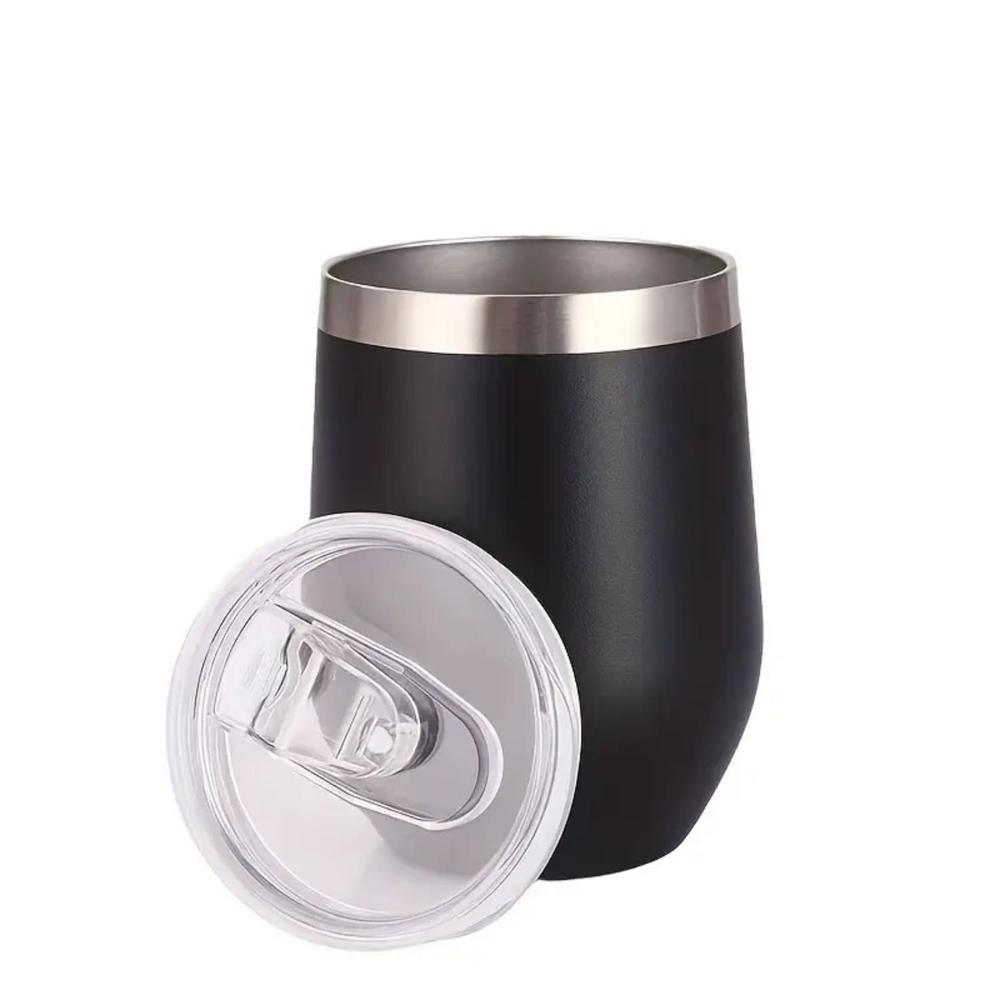 Mug Vaso Térmico para Café 350ml Negro