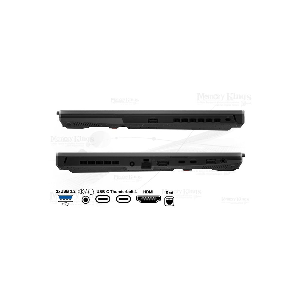 Laptop ASUS TUF Gaming F15 FX507VU-LP180, i7-13620H, 16GB RAM, 1TB SSD
