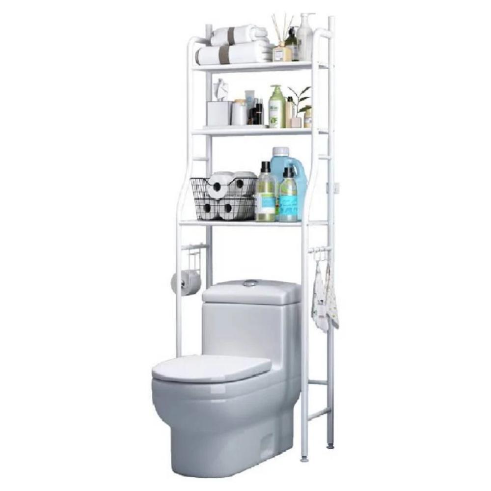 Estante Organizador de Baño 3 niveles Blanco