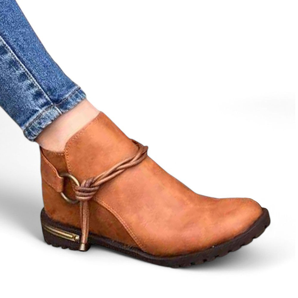 Botin Mujer Vaquerita 2086L-50 Casual Color Camel Talla 39